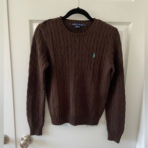 EUC Ralph Lauren cable-knit sweater (Medium)